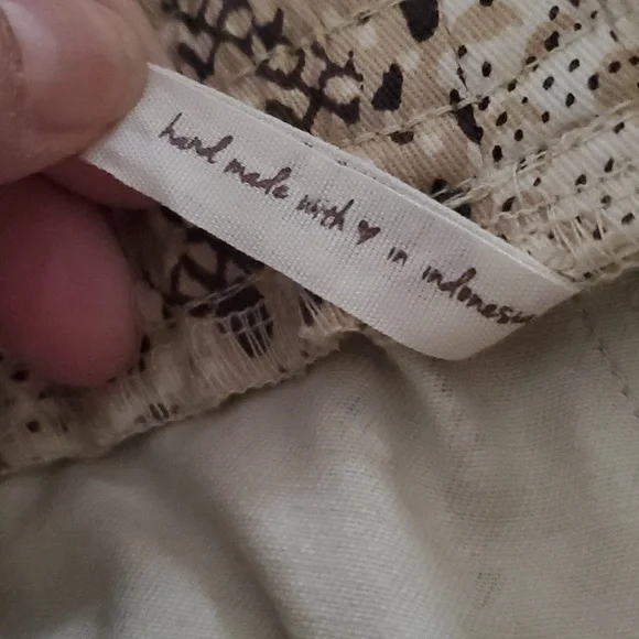 NWOT Vintage handmade Aloha Pyhon pants